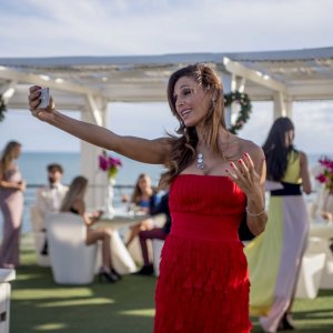 Un Natale al Sud: Anna Tatangelo in una scena del film