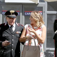 Un Natale al Sud: Massimo Boldi e Debora Villa in una scena del film