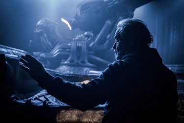 Alien: Covenant - Ridley Scott sul set del film