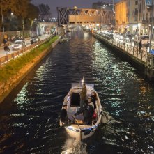 Fuga da Reuma Park: Giovanni Storti, Giacomo Poretti, Aldo Baglio e Silvana Fallisi in un momento del film
