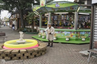 Fuga da Reuma Park: Giovanni Storti in una scena del film