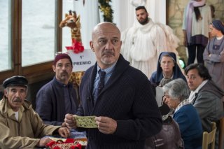 Non c'è più religione: Claudio Bisio e Alessandro Gassman in un momento del film
