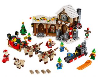 La bottega di Babbo Natale Lego