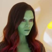 Guardiani della galassia Vol.2: Zoe Saldana nei panni di Gamora