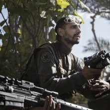 Rogue One: A Star Wars Story, Riz Ahmed in un momento del film