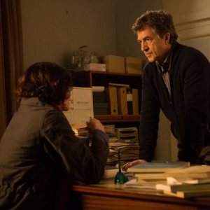 Il medico di campagna: Marianne Denicourt e François Cluzet in un momento del film