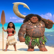 Moana: la principessa Moana in un'immagine del film