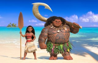 Moana: la principessa Moana in un'immagine del film