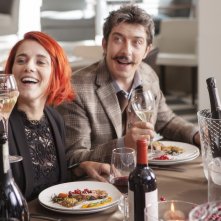 Natale a Londra - Dio salvi la Regina: Eleonora Giovanardi e Paolo Ruffini in una scena del film