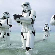 Rogue One: un gruppo di stormtrooper