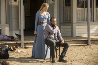 Westworld: Evan Rachel Wood e Jeffrey Wright in The Bicameral Mind