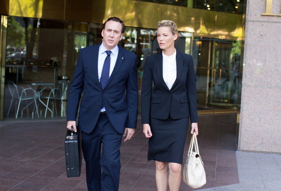 Nicolas Cage e Connie Nielsen in The Runner