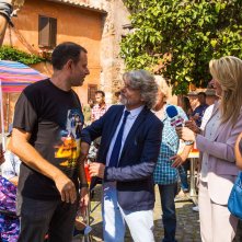 Poveri ma ricchi: Fausto Brizzi sul set