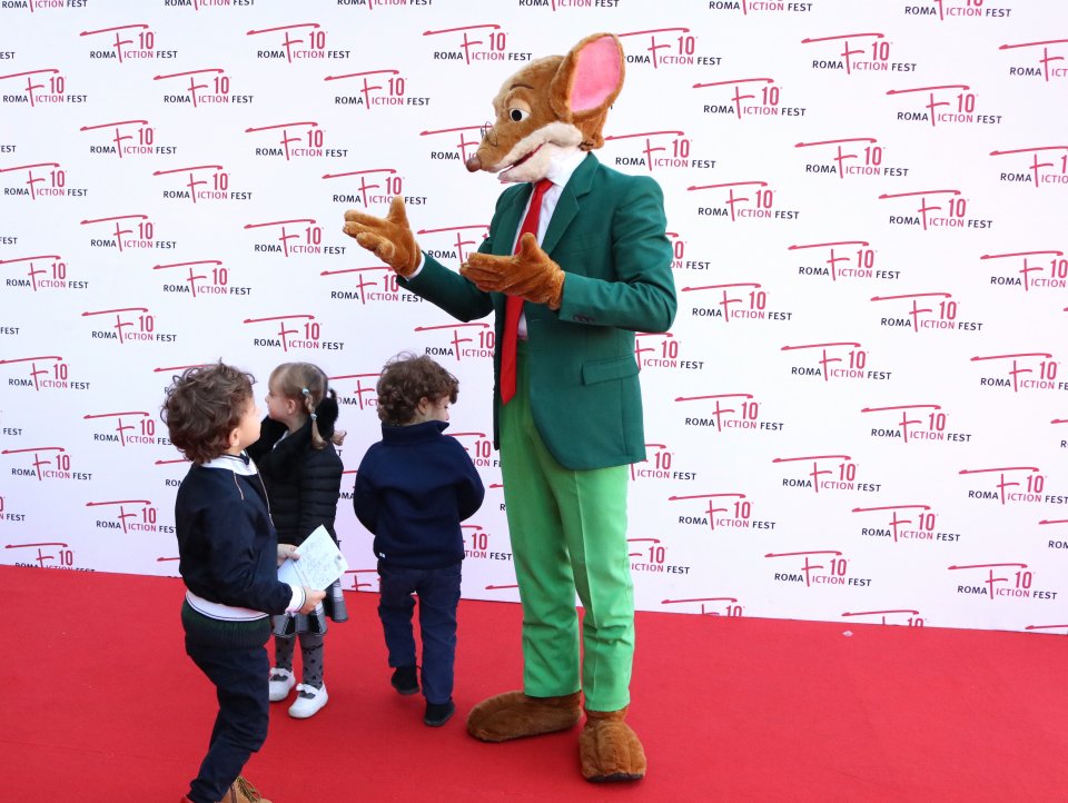 Roma Fiction Fest 2016: Geronimo Stilton con i bambini sul red carpet