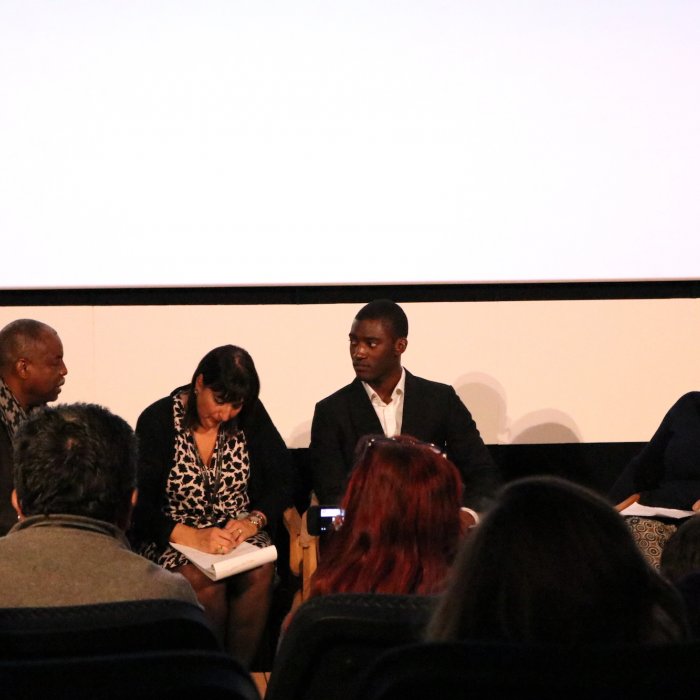 Roma Fiction Fest 2016: una foto di Malachi Kirby, LeVar Burton alla conferenza stampa di  