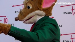 Geronimo Stilton, i Mini Cuccioli e Bat Pat sul red carpet del Roma Fiction Fest.