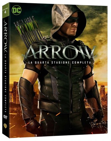 La cover della stagione 4 di Arrow