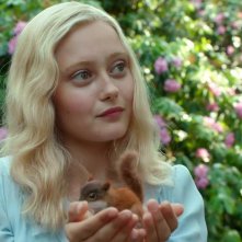 Ella Purnell  in una scena di Miss Peregrine