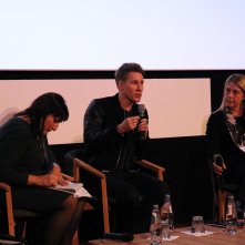 Roma Fiction Fest 2016: uno scatto di Dustin Lance Black in conferenza
