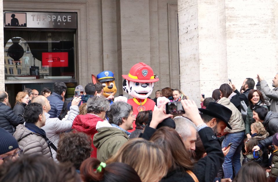 Roma Fiction Fest 2016: i cuccioli di PAW Patrol arrivano sul red carpet