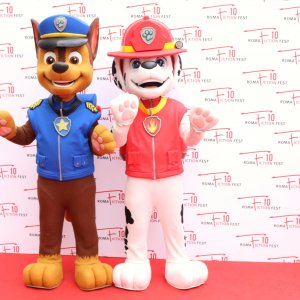 Roma Fiction Fest 2016: i cuccioli di PAW Patrol posano sul red carpet