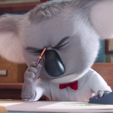 Sing: Buster Moon nel suo ufficio