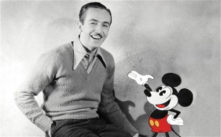 Topolino con il suo creatore