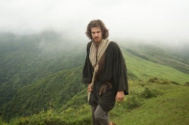 Silence: Andrew Garfield in una foto del film