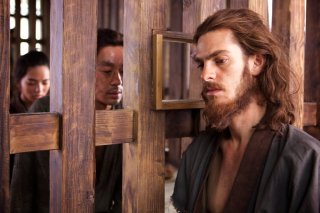 Silence: una foto del film con Andrew Garfield
