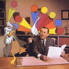 Walt Disney in una foto d'epoca