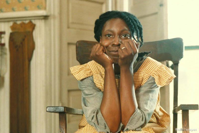 Whoopi Goldberg in una scena di Il colore viola