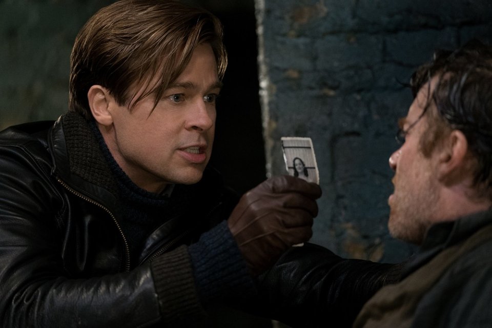 Allied - Un'ombra nascosta: Brad Pitt in un momento del film