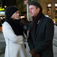 Collateral Beauty: Kate Winslet ed Edward Norton in una scena del film