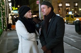 Collateral Beauty: Kate Winslet ed Edward Norton in una scena del film