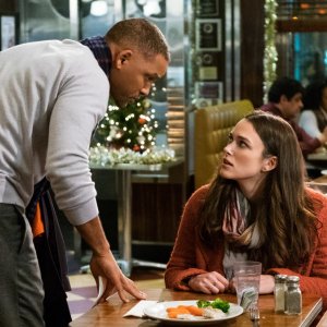 Collateral Beauty: Will Smith e Keira Knightley in una scena del film