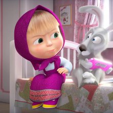 Masha e orso - Nuovi amici: un'immagine tratta dal film d'animazione