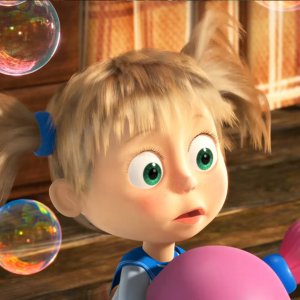 Masha e orso - Nuovi amici: una scena del film d'animazione