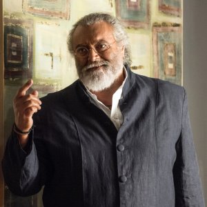 Mister Felicità: Diego Abatantuono in una scena del film