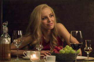Mister felicità: Elena Cucci in una scena del film