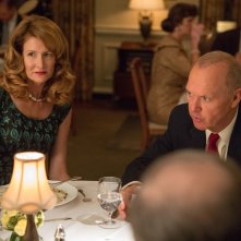The Founder: Laura Dern e Michael Keaton in una scena del film