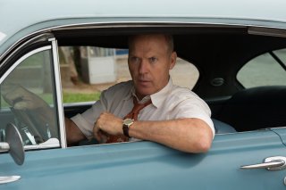 The Founder: Michael Keaton in una scena del film
