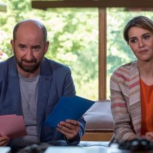 Mamma o papà?, Paola Cortellesi e Antonio Albanese in una scena del film