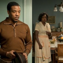 Barriere: Russell Hornsby e Viola Davis in una scena del film