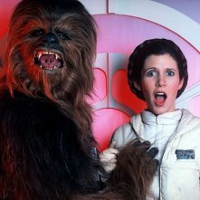 Boob Grab Star Wars Carrie Fisher Chewbacca Princess Leia Hd 934X