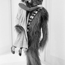 L'impero colpisce ancora: Carrie Fisher e Chewbacca