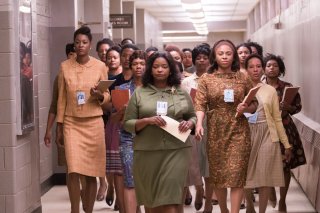 Il diritto di contare: Octavia Spencer in un'immagine di gruppo del film