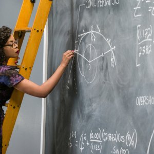 Il diritto di contare: Taraji P. Henson in un momento del film