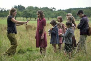 Il viaggio di Fanny: la regista Lola Doillon e Léonie Souchaud sul set del film
