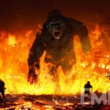 Kong: Skull Island, un concept art del film