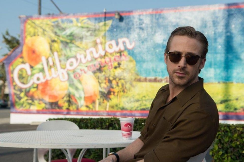 La La Land: Ryan Gosling in un momento del film